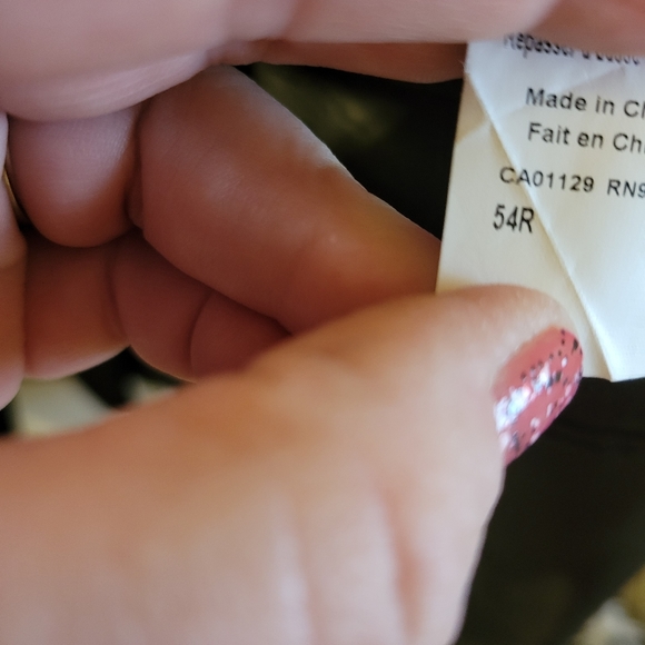 Signature Carrington Navy Blazer/Jacket 54R - Picture 12 of 15